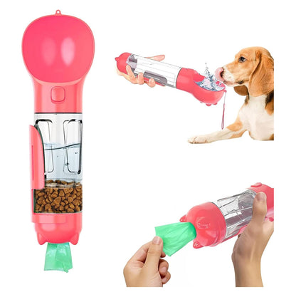 Bebedero Mascotas cuido y agua 4 En 1  + envió gratis