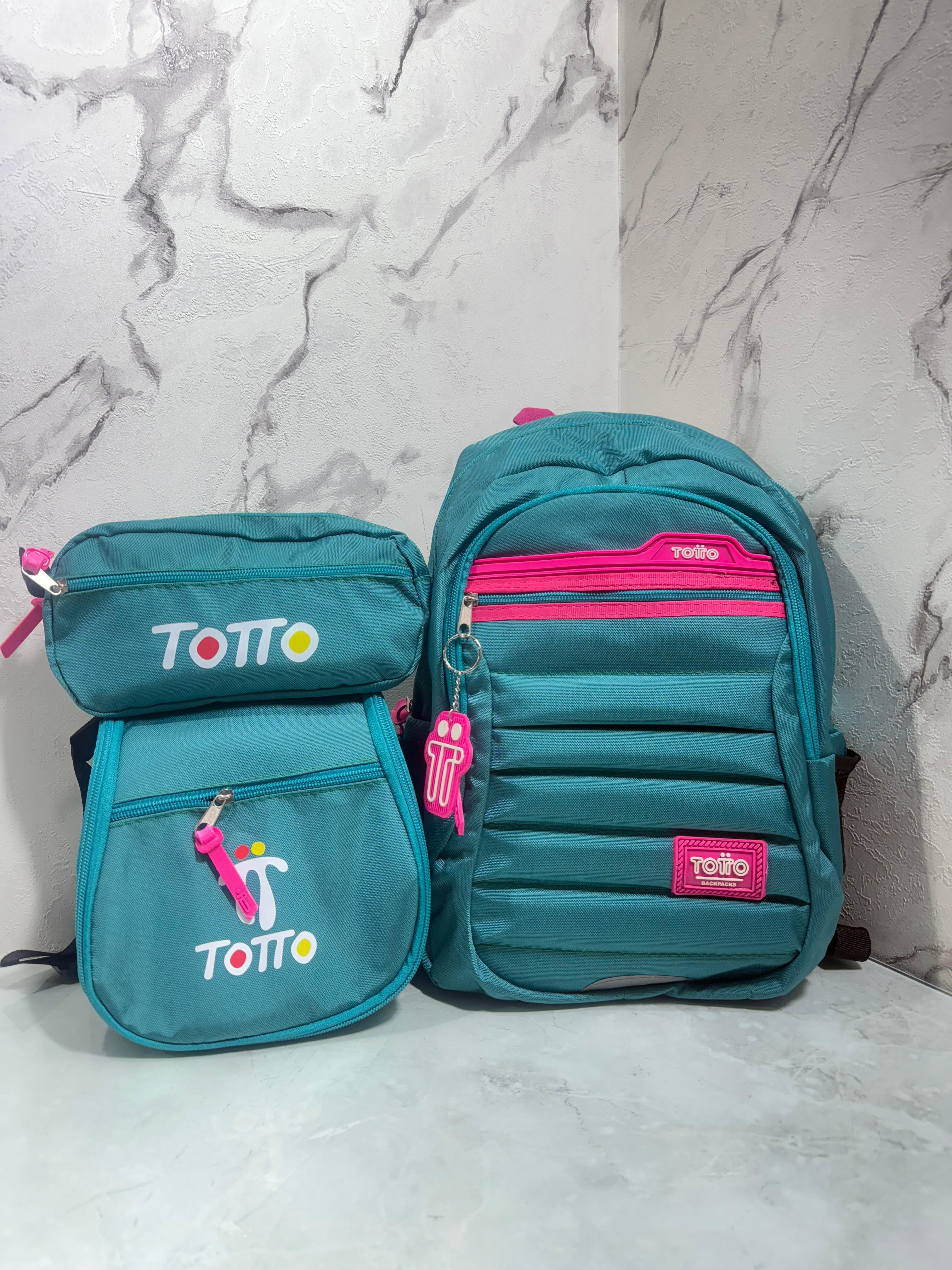 BOLSO ESCOLAR TOTTO 3X1